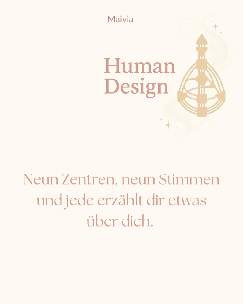 Human Design – Die 9 Zentren