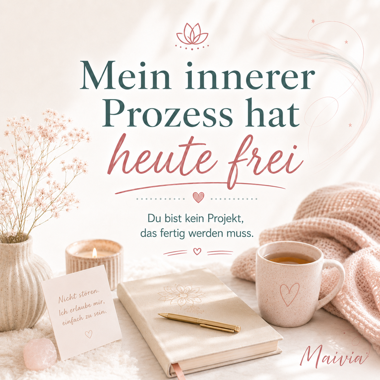 Mein innerer Prozess hat heute frei